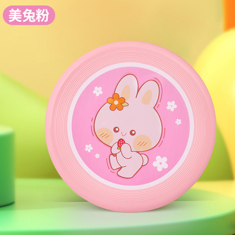Wholesale Cartoon Children Soft Frisbee Kindergarten Professional Hand Throw Frisbee Toy Pet UFO Outdoor Sports