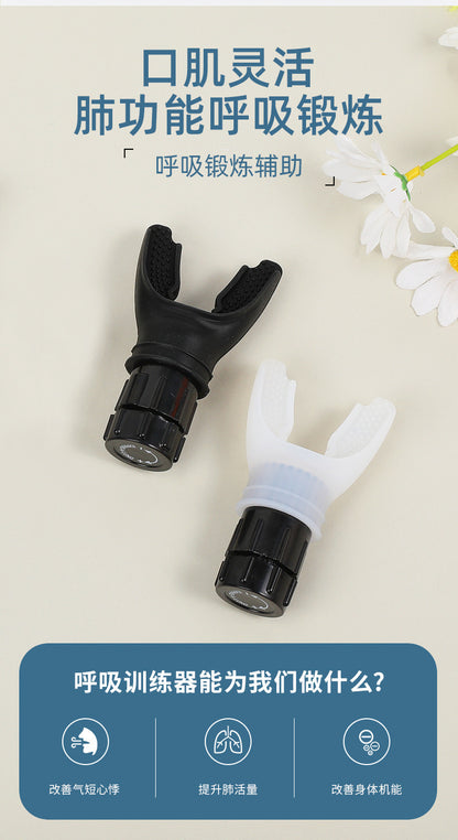 Popular Portable Mouthpiece-Type Lung Capacity Trainer for Copd, Lung Function Improvement Breathing Trainer, Exercise Trainer
