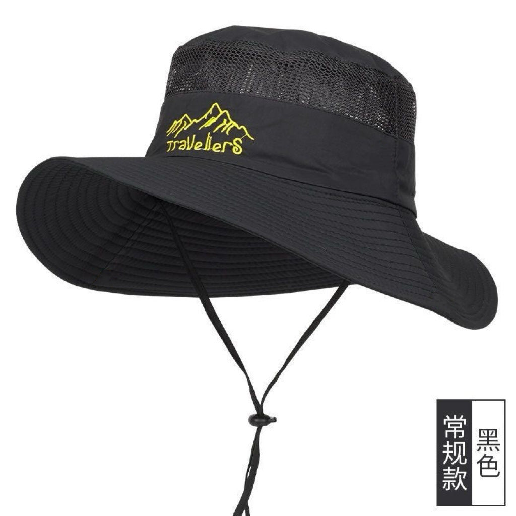 Sun Protection Hat for Men, New Style Cycling Sun Hat, Outdoor Face-Covering Fisherman Hat, Summer Breathable Hat for Men, Cross-Border Wholesale