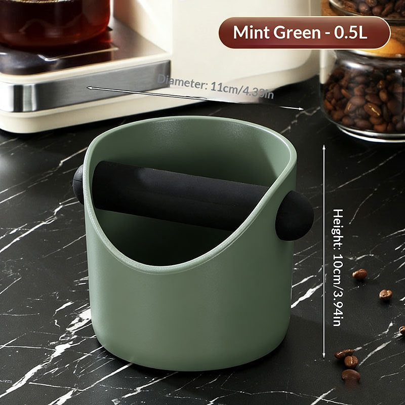 Coffee Powder Dregs Barrel Mini Coffee Dregs Knocking Powder Barrel Household Italian Coffee Bar Pour Dregs Storage Coffee Utensil