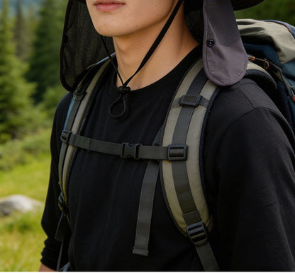 Sun Protection Hat for Men, New Style Cycling Sun Hat, Outdoor Face-Covering Fisherman Hat, Summer Breathable Hat for Men, Cross-Border Wholesale