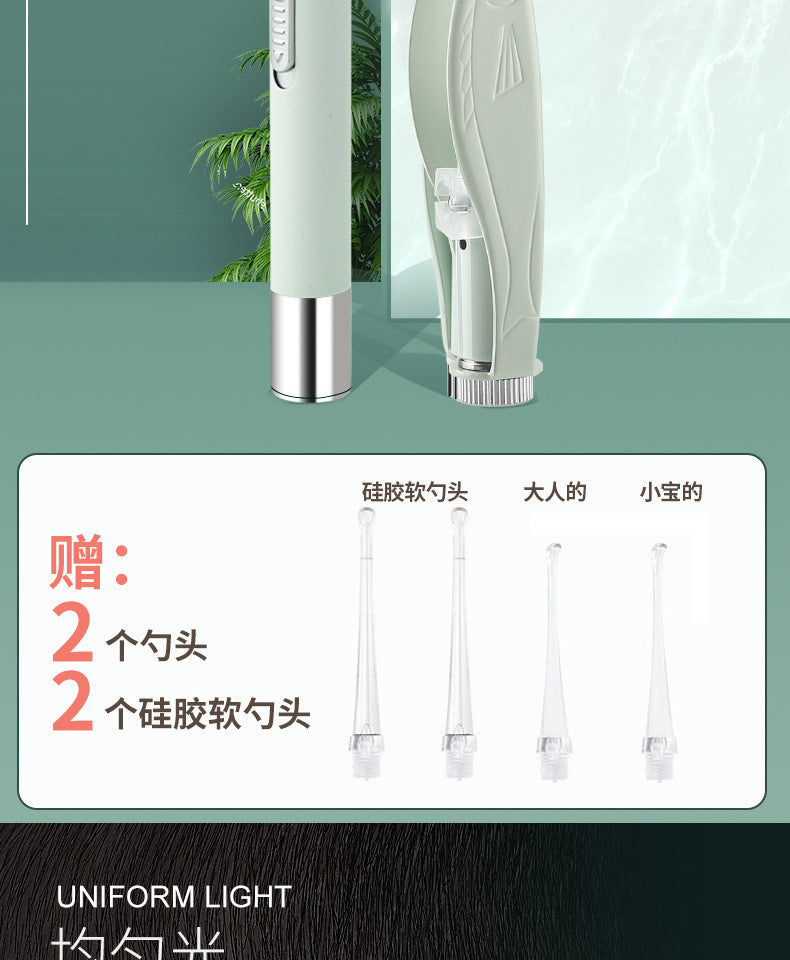 Luminous ear scoop set baby ear picking tool usb charging with light ear scoop ear scoop ear scoop