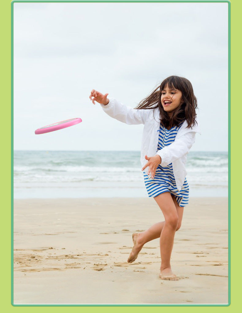 Wholesale Cartoon Children Soft Frisbee Kindergarten Professional Hand Throw Frisbee Toy Pet UFO Outdoor Sports