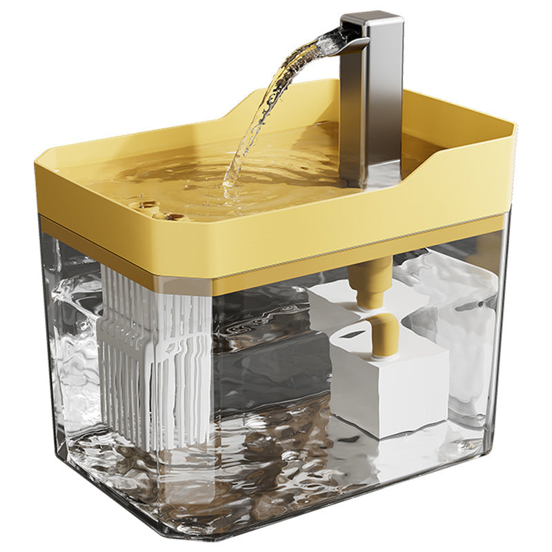 Pet Water Dispenser, Cat Flowing Water Dispenser, Silent Large-Capacity Dog Circulating Automatic Plastic Water Feeder Wholesale