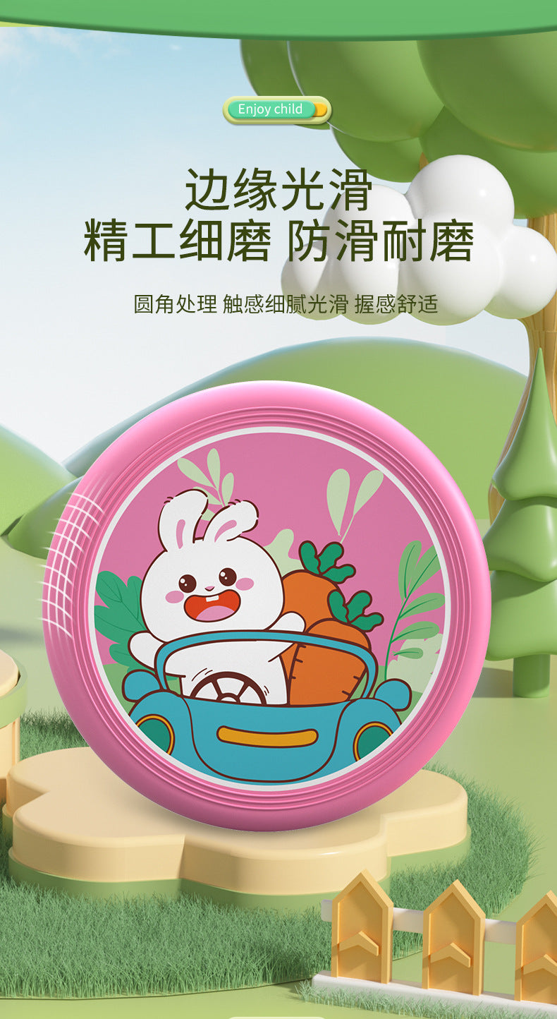 Wholesale Cartoon Children Soft Frisbee Kindergarten Professional Hand Throw Frisbee Toy Pet UFO Outdoor Sports