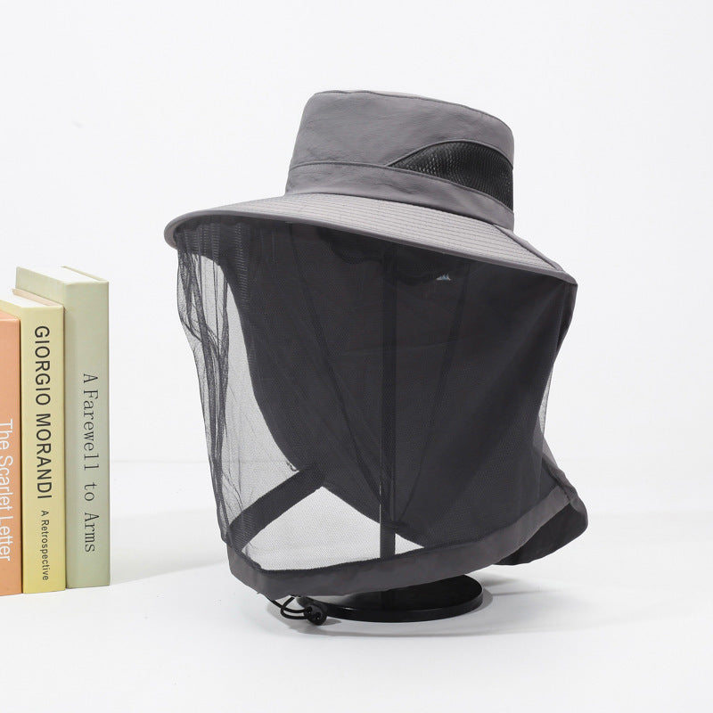 Sun Protection Hat for Men, New Style Cycling Sun Hat, Outdoor Face-Covering Fisherman Hat, Summer Breathable Hat for Men, Cross-Border Wholesale