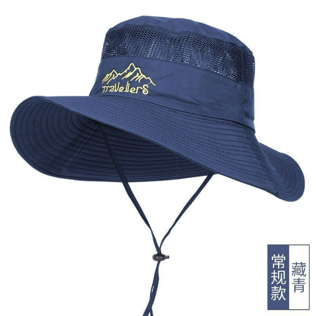 Sun Protection Hat for Men, New Style Cycling Sun Hat, Outdoor Face-Covering Fisherman Hat, Summer Breathable Hat for Men, Cross-Border Wholesale