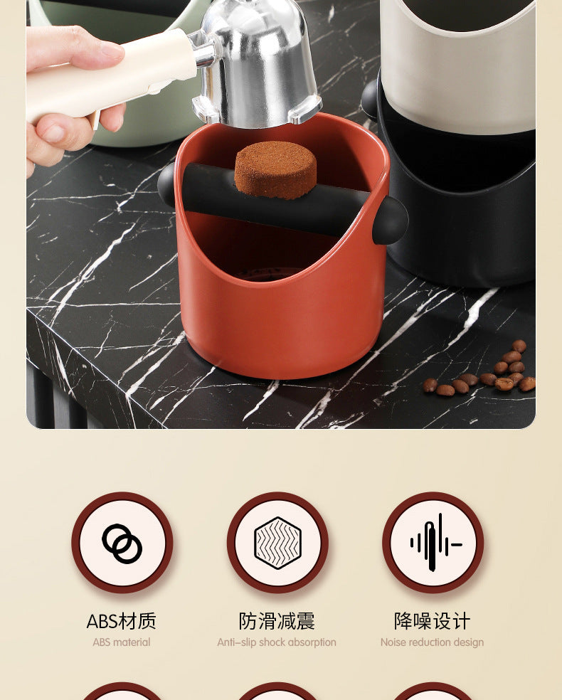Coffee Powder Dregs Barrel Mini Coffee Dregs Knocking Powder Barrel Household Italian Coffee Bar Pour Dregs Storage Coffee Utensil