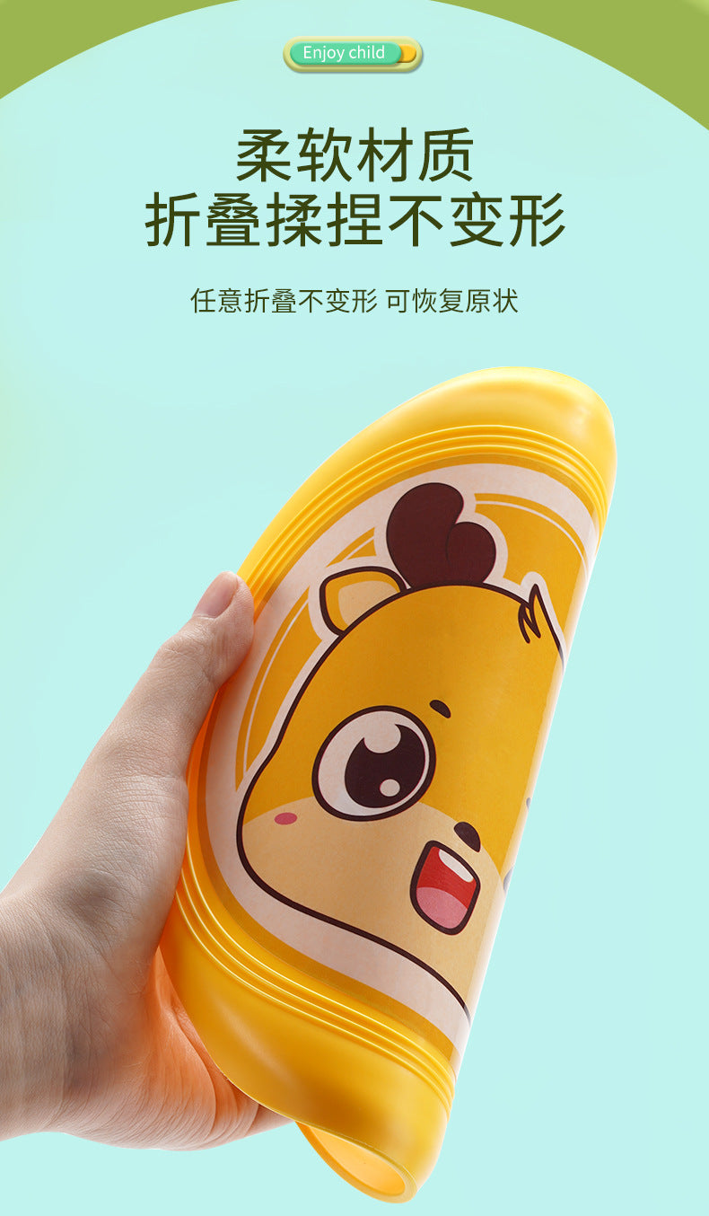 Wholesale Cartoon Children Soft Frisbee Kindergarten Professional Hand Throw Frisbee Toy Pet UFO Outdoor Sports