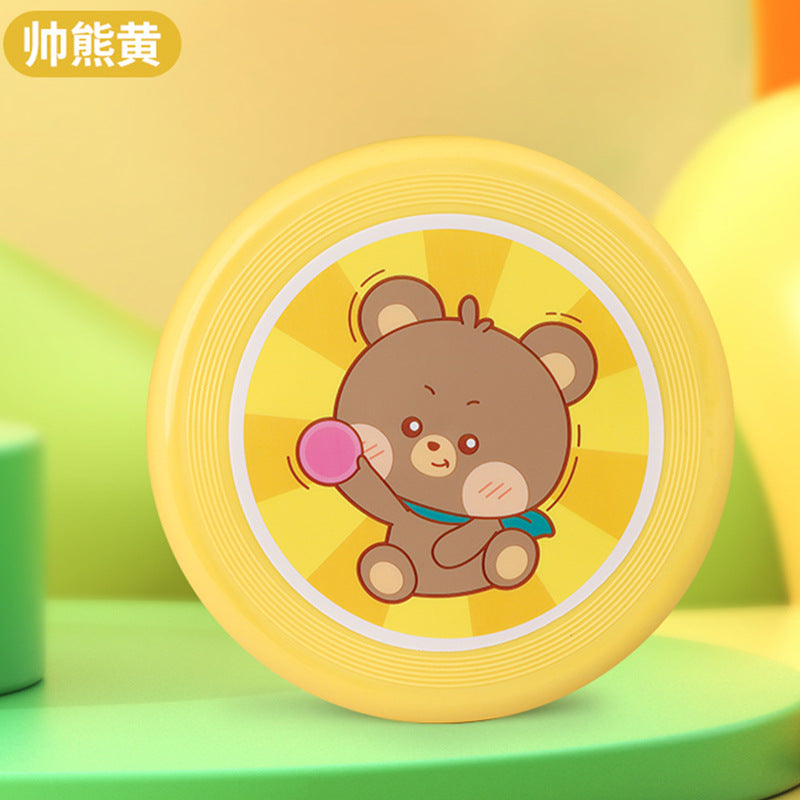 Wholesale Cartoon Children Soft Frisbee Kindergarten Professional Hand Throw Frisbee Toy Pet UFO Outdoor Sports