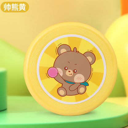 Wholesale Cartoon Children Soft Frisbee Kindergarten Professional Hand Throw Frisbee Toy Pet UFO Outdoor Sports