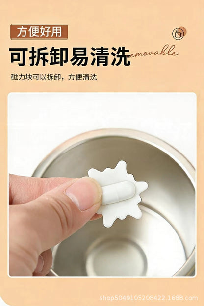 Automatic Mixing Cup Stainless Steel Rechargeable Lazy Coffee Cup Office Brewing Magnetic Rotating Battery Cup