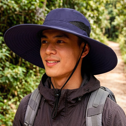 Sun Protection Hat for Men, New Style Cycling Sun Hat, Outdoor Face-Covering Fisherman Hat, Summer Breathable Hat for Men, Cross-Border Wholesale
