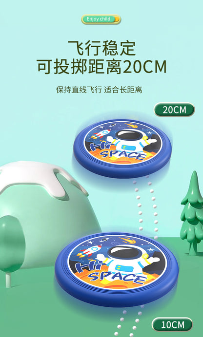 Wholesale Cartoon Children Soft Frisbee Kindergarten Professional Hand Throw Frisbee Toy Pet UFO Outdoor Sports