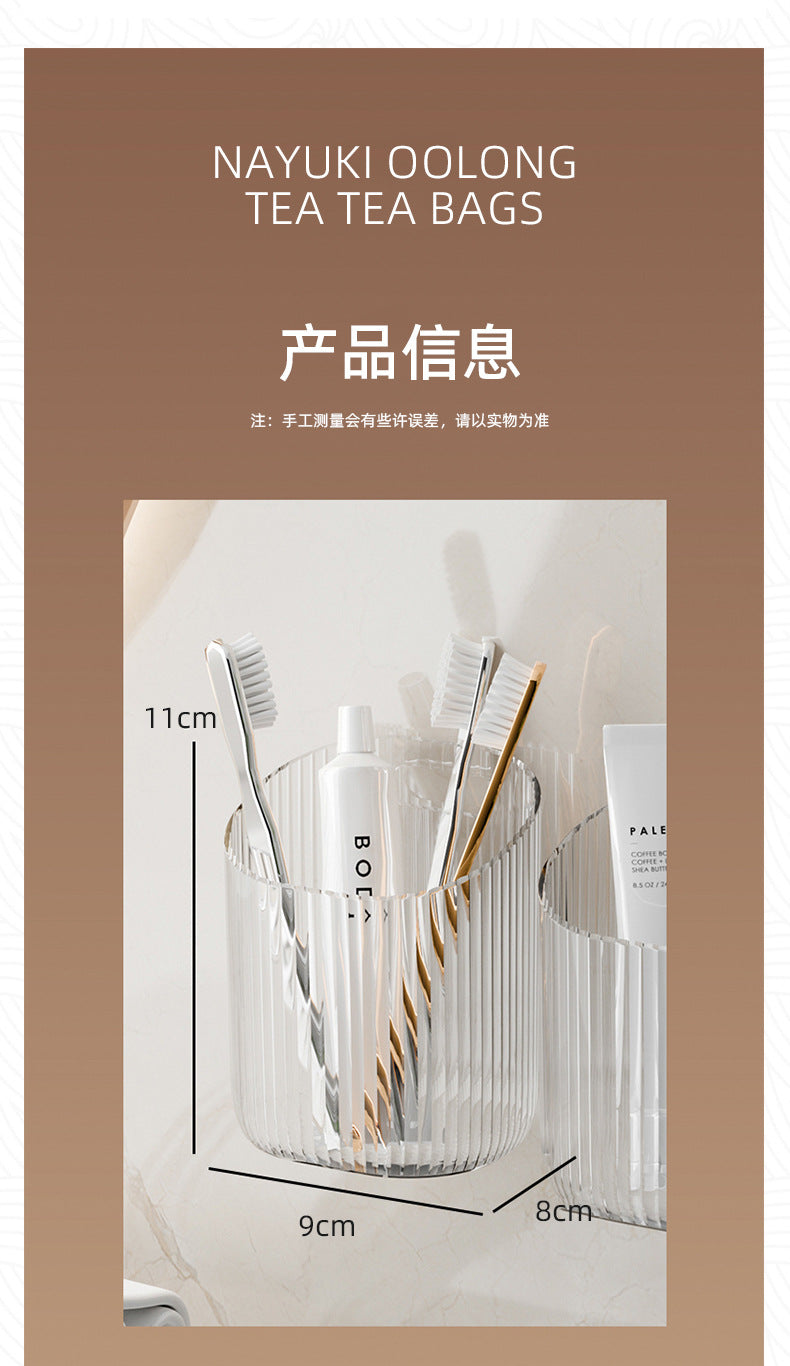 Toilet Shelf Wall-mounted Toilet Washstand Wall-mounted Toilet Cosmetics Hole-free Storage Box Toothbrush