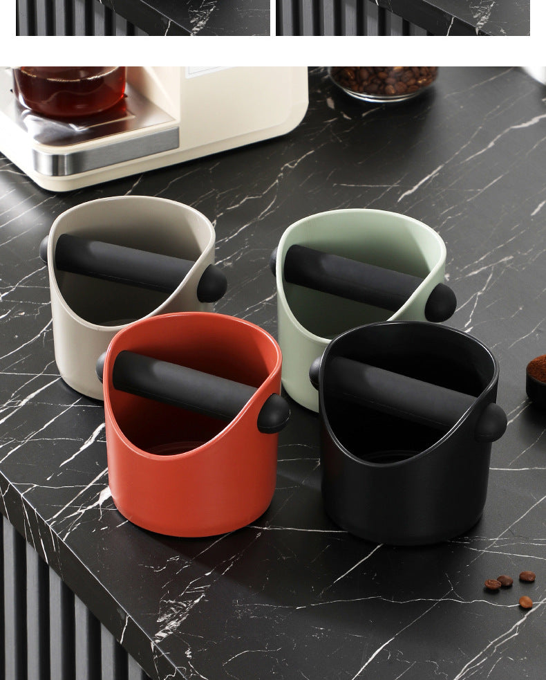Coffee Powder Dregs Barrel Mini Coffee Dregs Knocking Powder Barrel Household Italian Coffee Bar Pour Dregs Storage Coffee Utensil