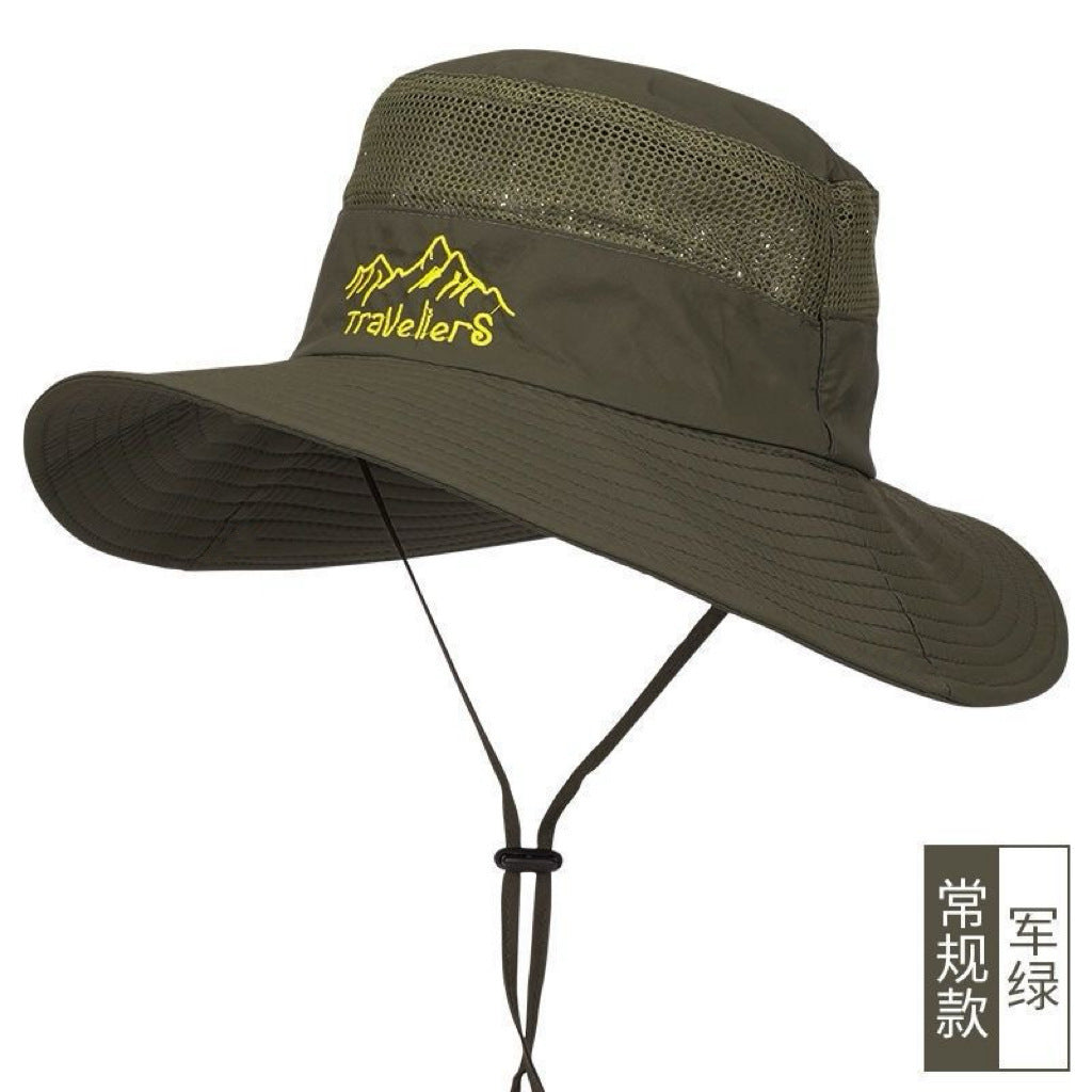 Sun Protection Hat for Men, New Style Cycling Sun Hat, Outdoor Face-Covering Fisherman Hat, Summer Breathable Hat for Men, Cross-Border Wholesale