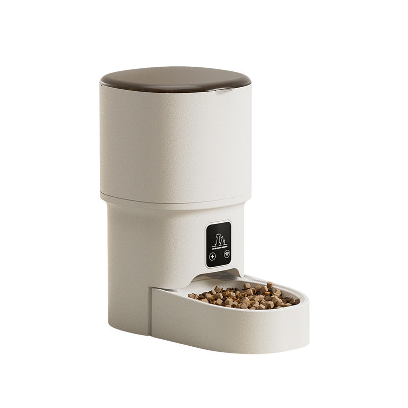 Automatic Pet Feeder, Mobile Phone Wifi Bluetooth Timing Control, Smart Feeder, Cat Pet Supplies