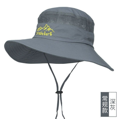 Sun Protection Hat for Men, New Style Cycling Sun Hat, Outdoor Face-Covering Fisherman Hat, Summer Breathable Hat for Men, Cross-Border Wholesale