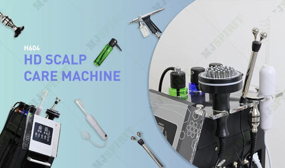 Massage 5 in 1 Electric Scalp Therapy Machine Bubble Hair Scalp Massage Hair Regeneration Device Beauty Salon/Spa