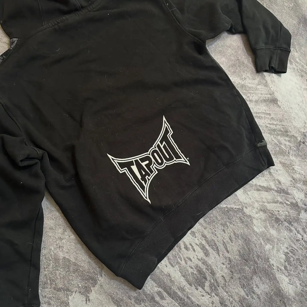 Tapout Embroidery Graphic Zipper Hoodie Vintage Y2k Sweatshirt Women Mens Hip Hop Streetwear Oversized Hoodie Jacket Clothes