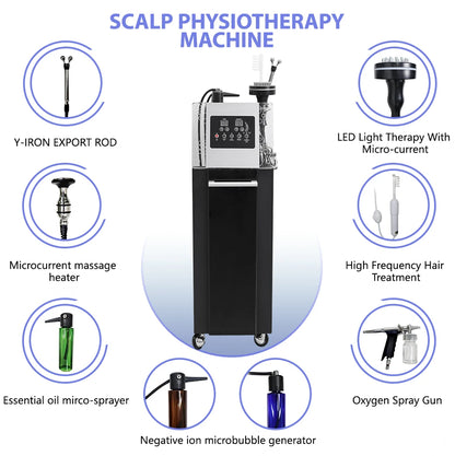 Massage 5 in 1 Electric Scalp Therapy Machine Bubble Hair Scalp Massage Hair Regeneration Device Beauty Salon/Spa