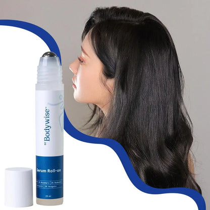 Advanced 25ml Be Bodywise Rosemary Anti-Hair Fall Growth Serum Roll-On Hair Growth Increases Density Hair Roller Essence Massage