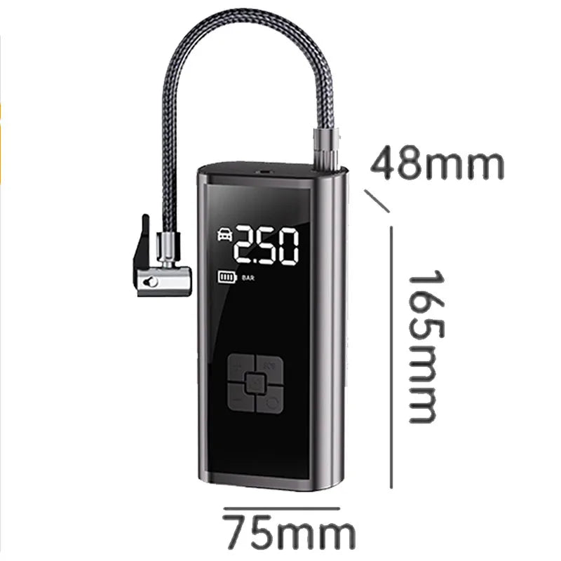 Car Wireless Air Pump Air Compressor Tire Ball Inflator Led Light Tire Inflator 150Psi Electric for Cars Motorcycles Bicycles