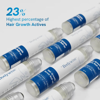Advanced 25ml Be Bodywise Rosemary Anti-Hair Fall Growth Serum Roll-On Hair Growth Increases Density Hair Roller Essence Massage