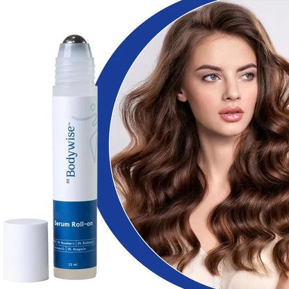 Advanced 25ml Be Bodywise Rosemary Anti-Hair Fall Growth Serum Roll-On Hair Growth Increases Density Hair Roller Essence Massage