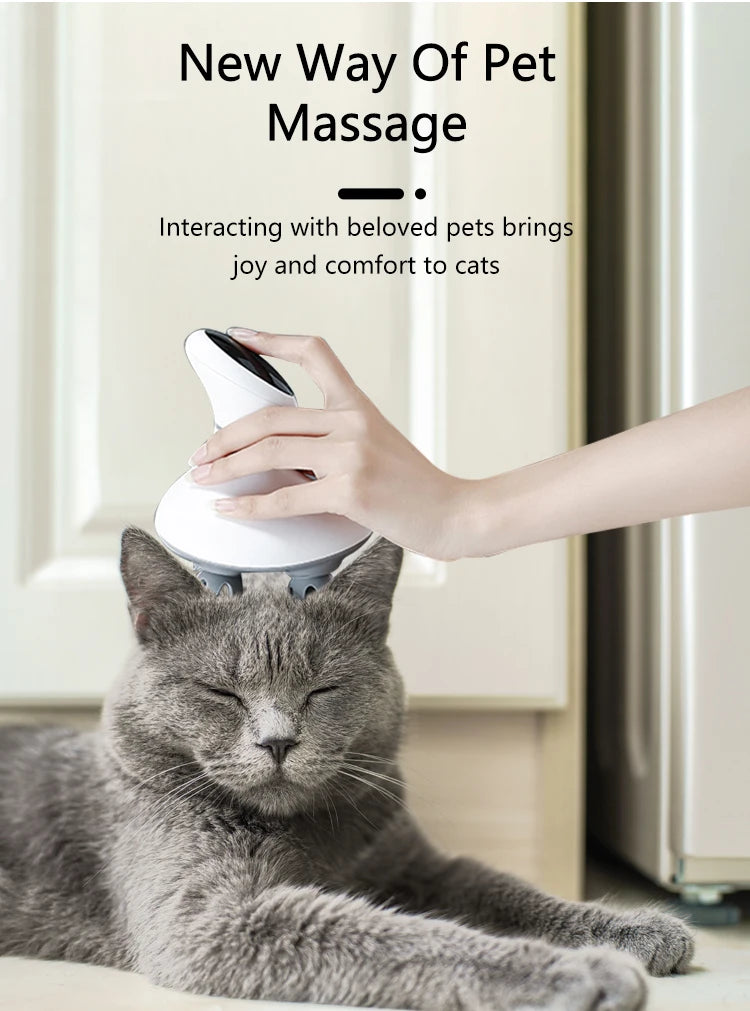 Electric Head Scratcher Scalp Massager with 84 Kneading Nodes Handheld Hair Growth Stimulation Device Gift for Mom Dad Women Men